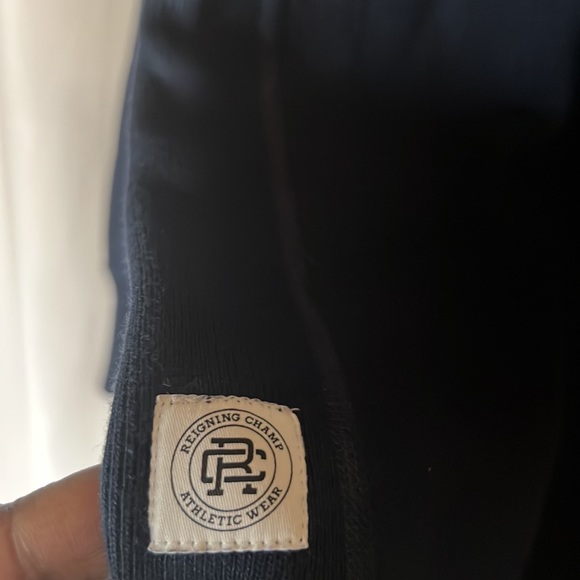 REIGNING CHAMP LIGHTWEIGHT TERRY CREWNECK MEN’S XS-TP Blue - Picture 7 of 9